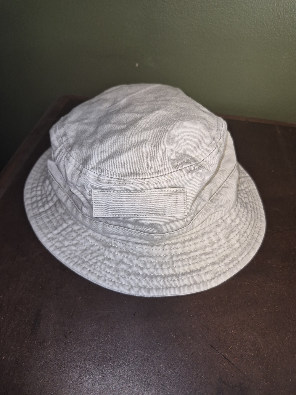 DPC Dorfman Pacific Co Cotton Packable Bucket Hat Sun Khaki Small  Medium Unisex